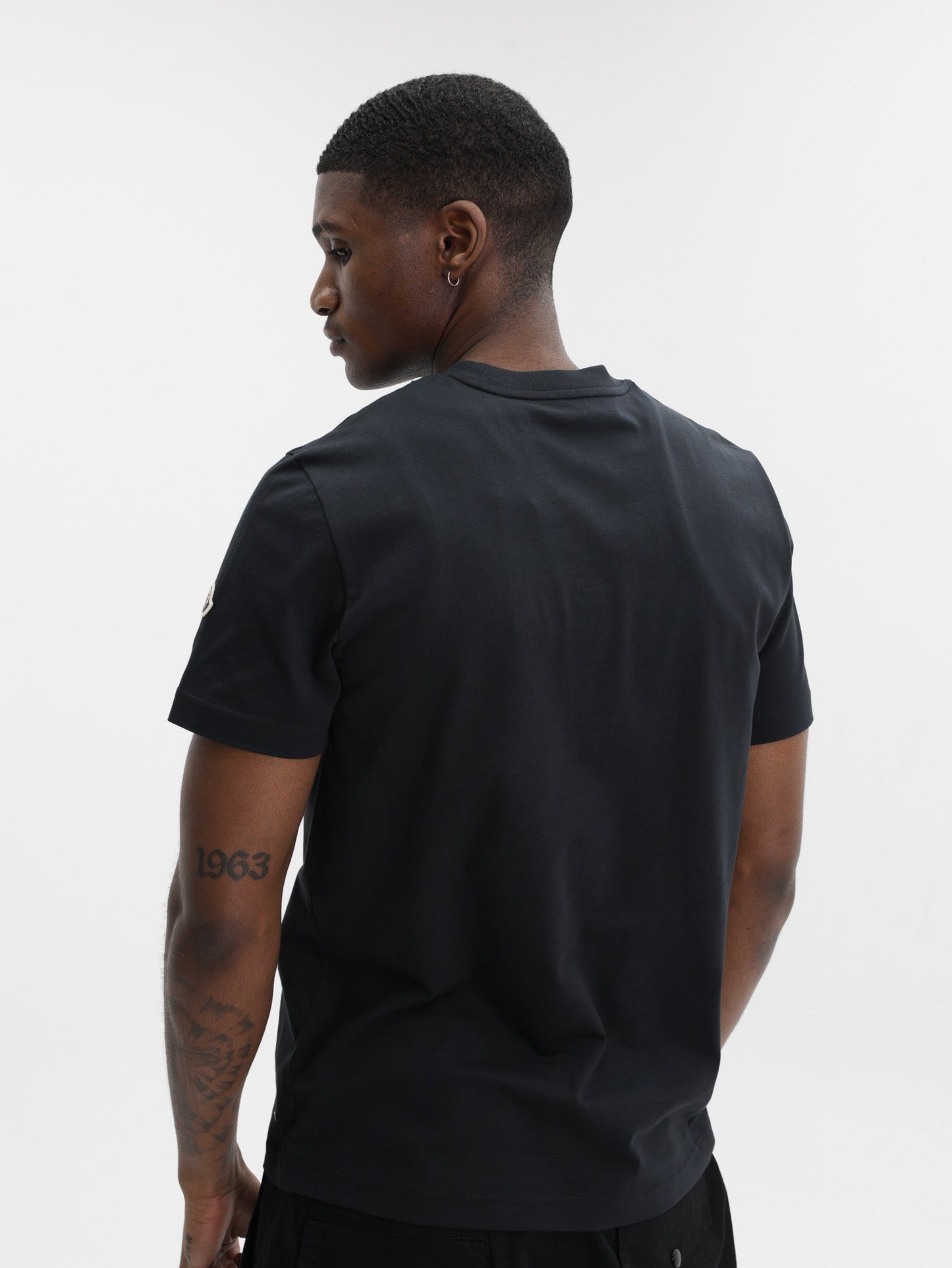 Moncler Shirt Logo Black