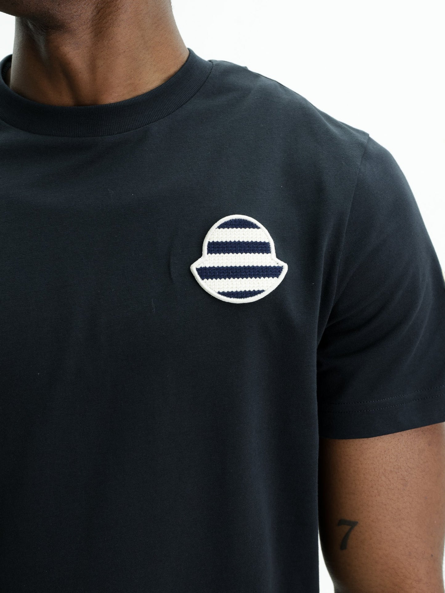 Moncler Shirt Logo Black