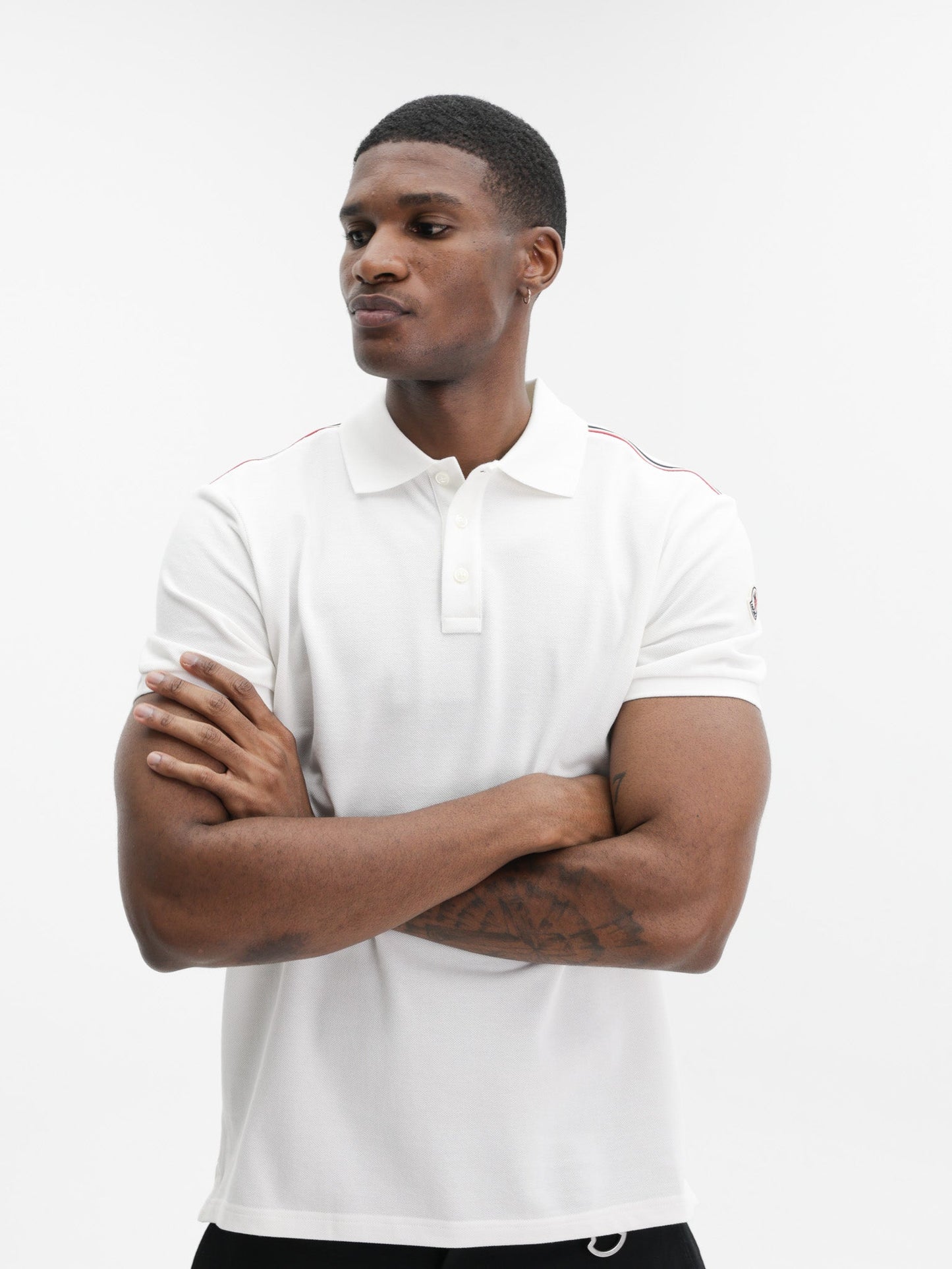 Moncler Golfer SS White