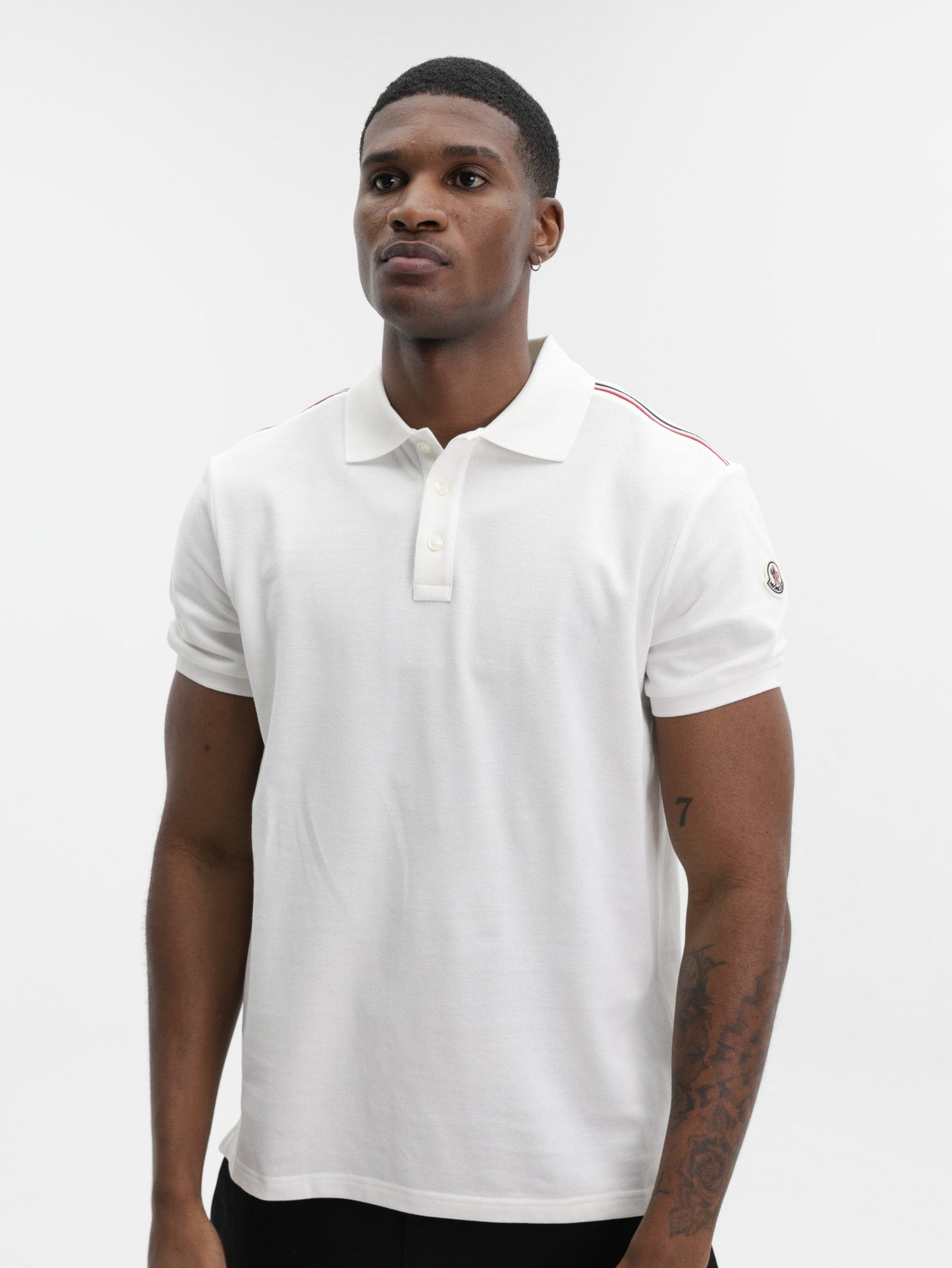 Moncler Golfer SS White