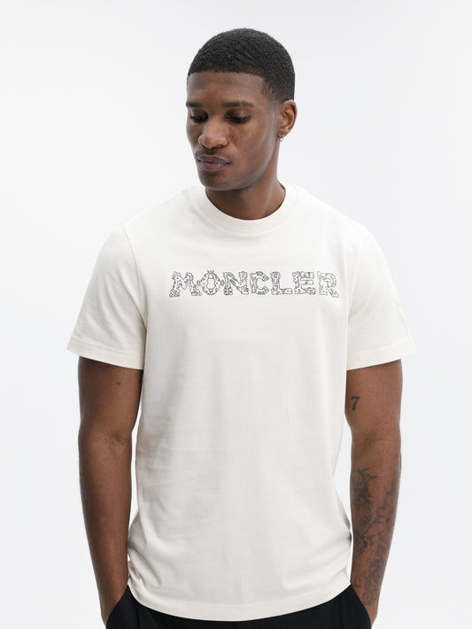 Moncler T-Shirt SS Beige