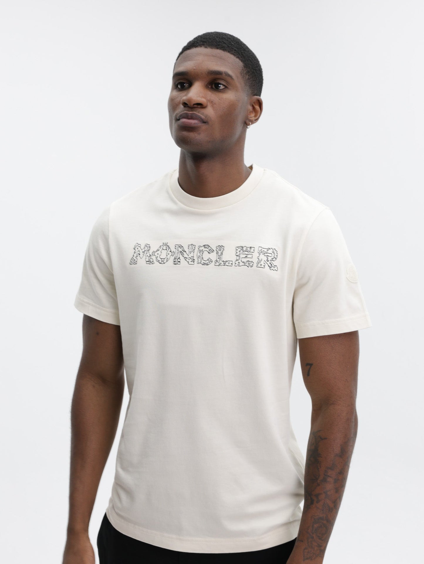 Moncler T-Shirt SS Beige