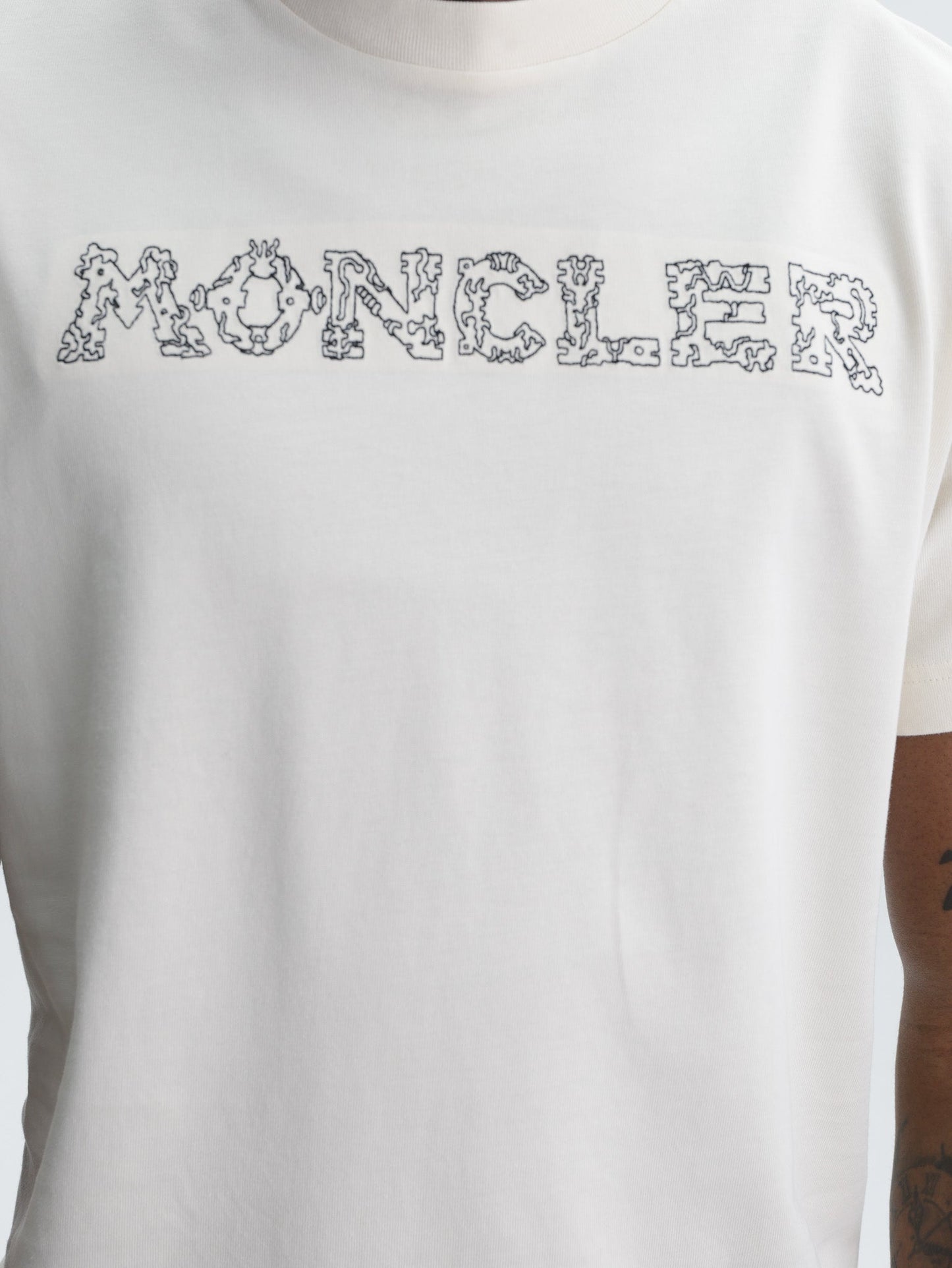 Moncler T-Shirt SS Beige