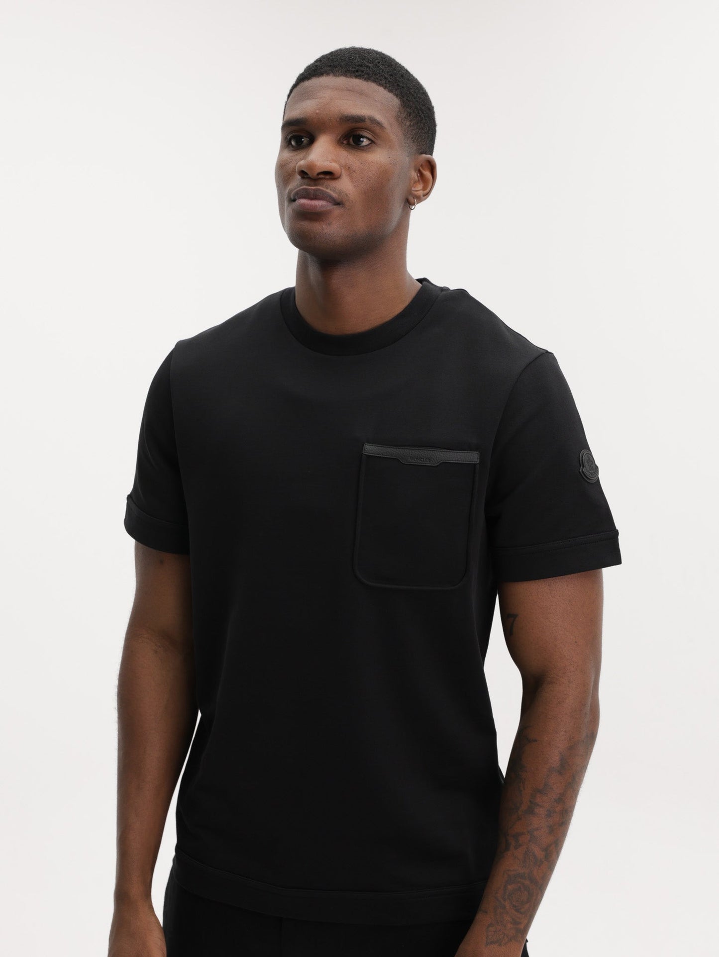 Moncler T-Shirt SS Black