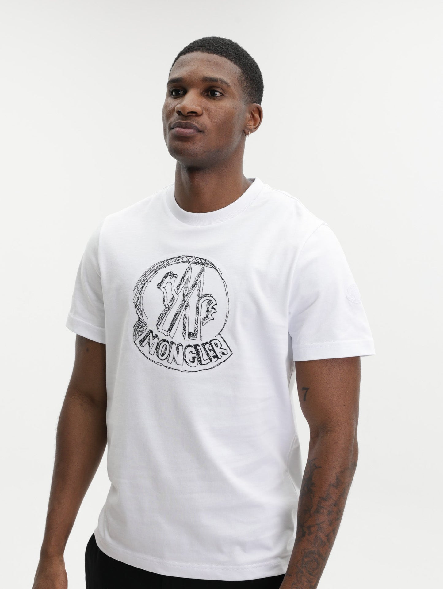 Moncler T-Shirt SS White