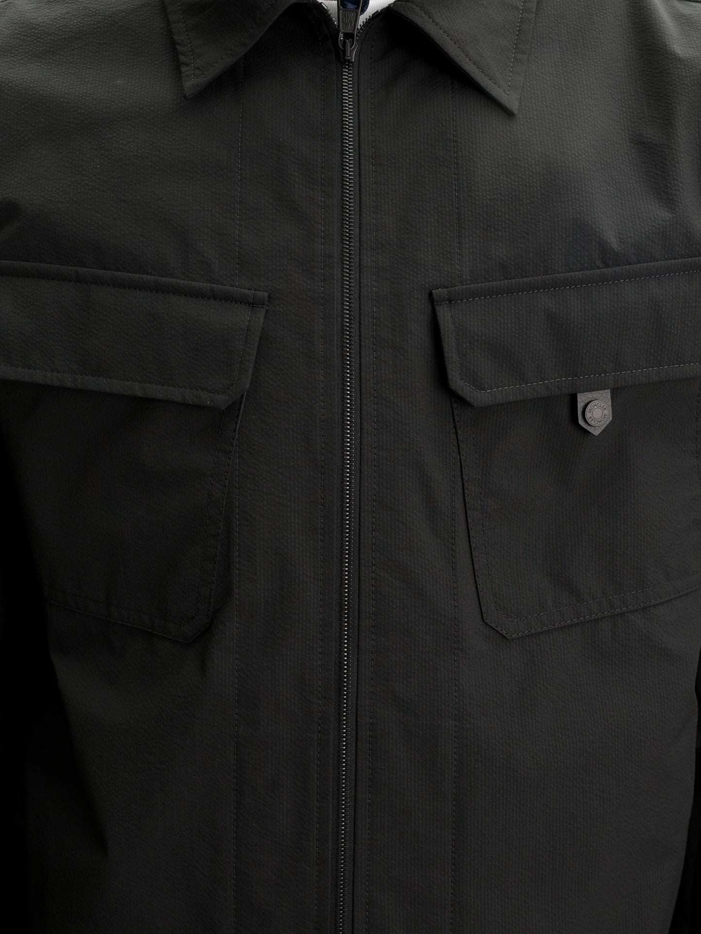 Moncler Shirt Zip Black