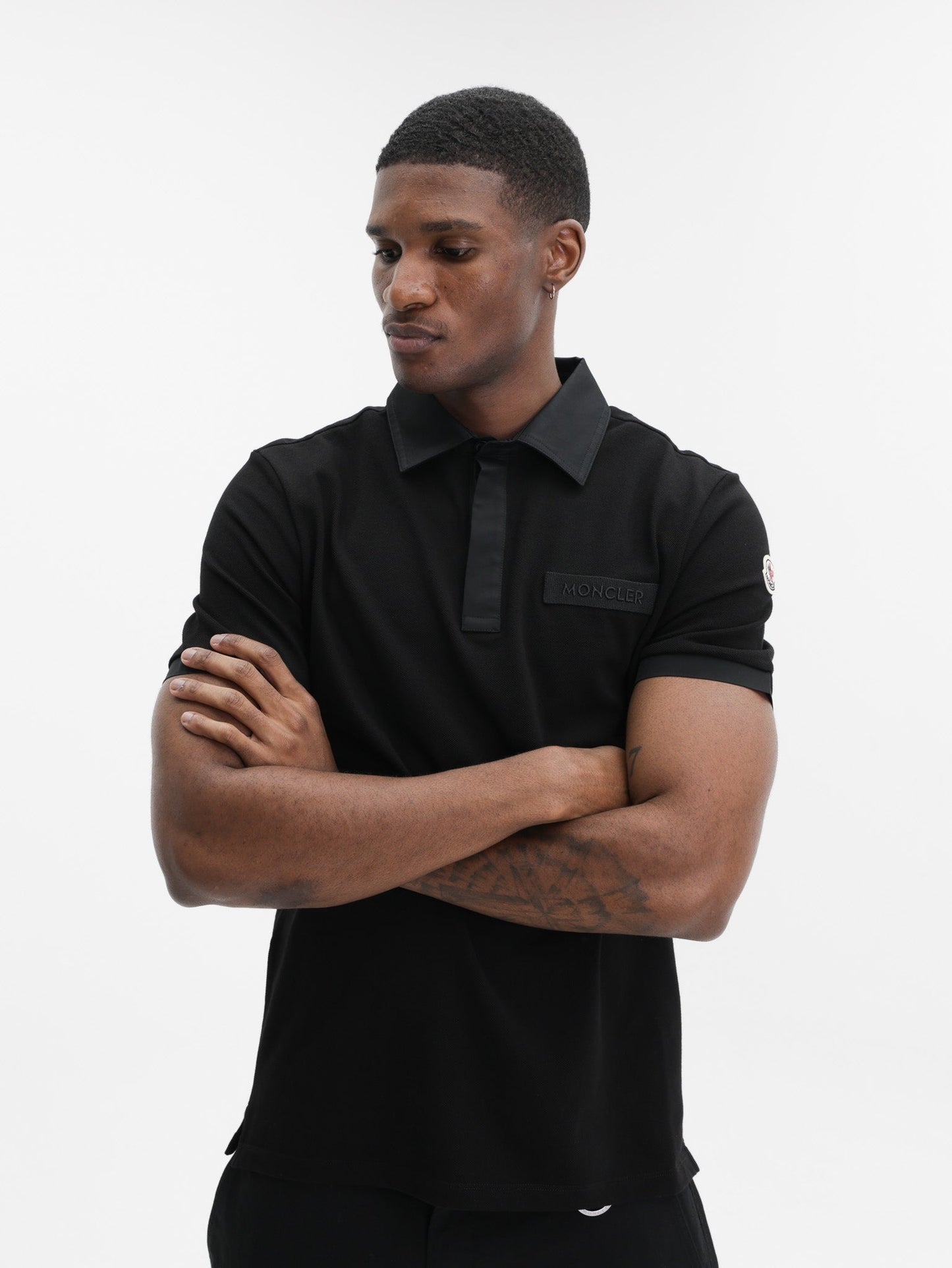 Moncler Golfer SS Black