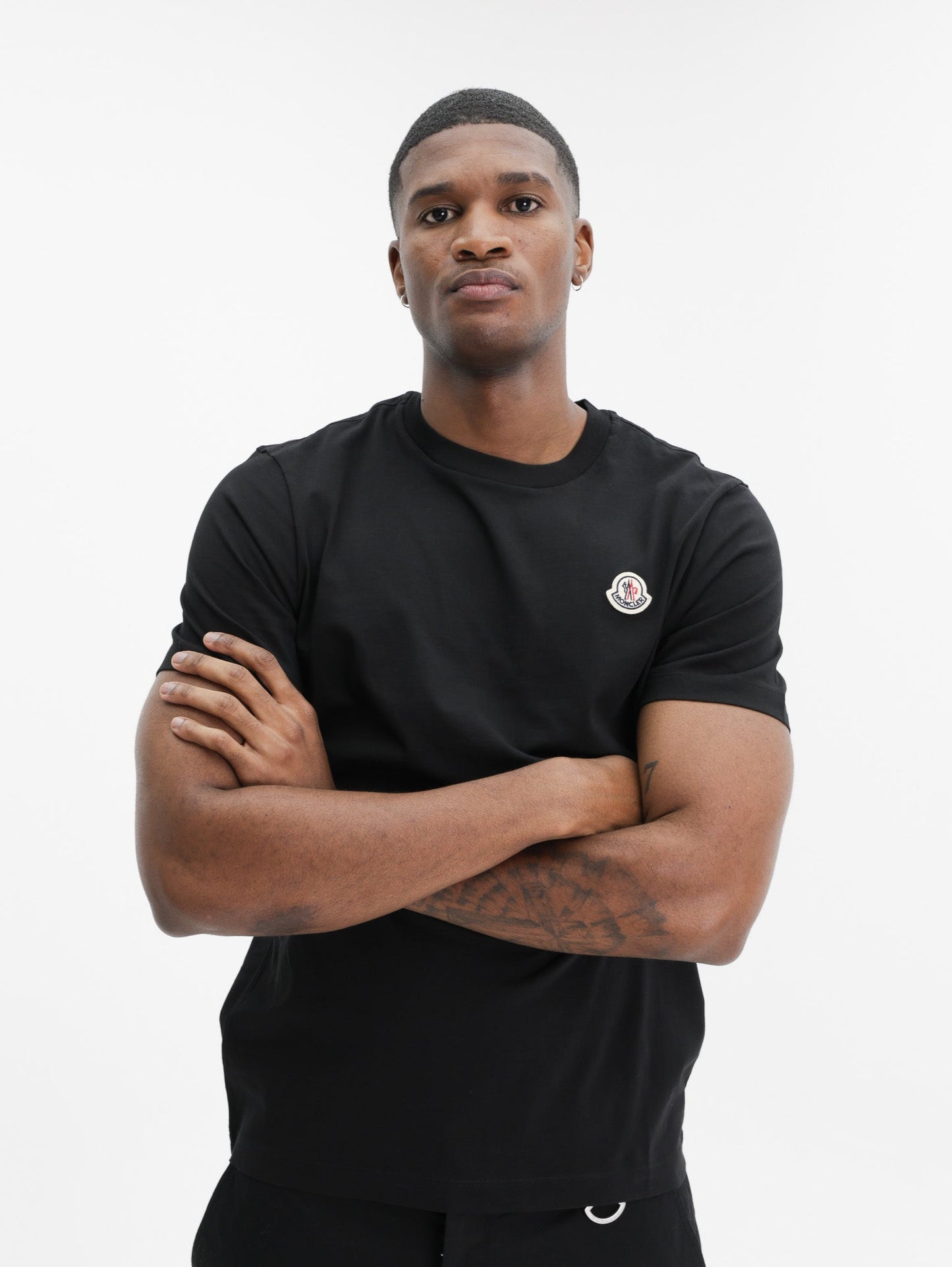 Moncler T-Shirt SS Black