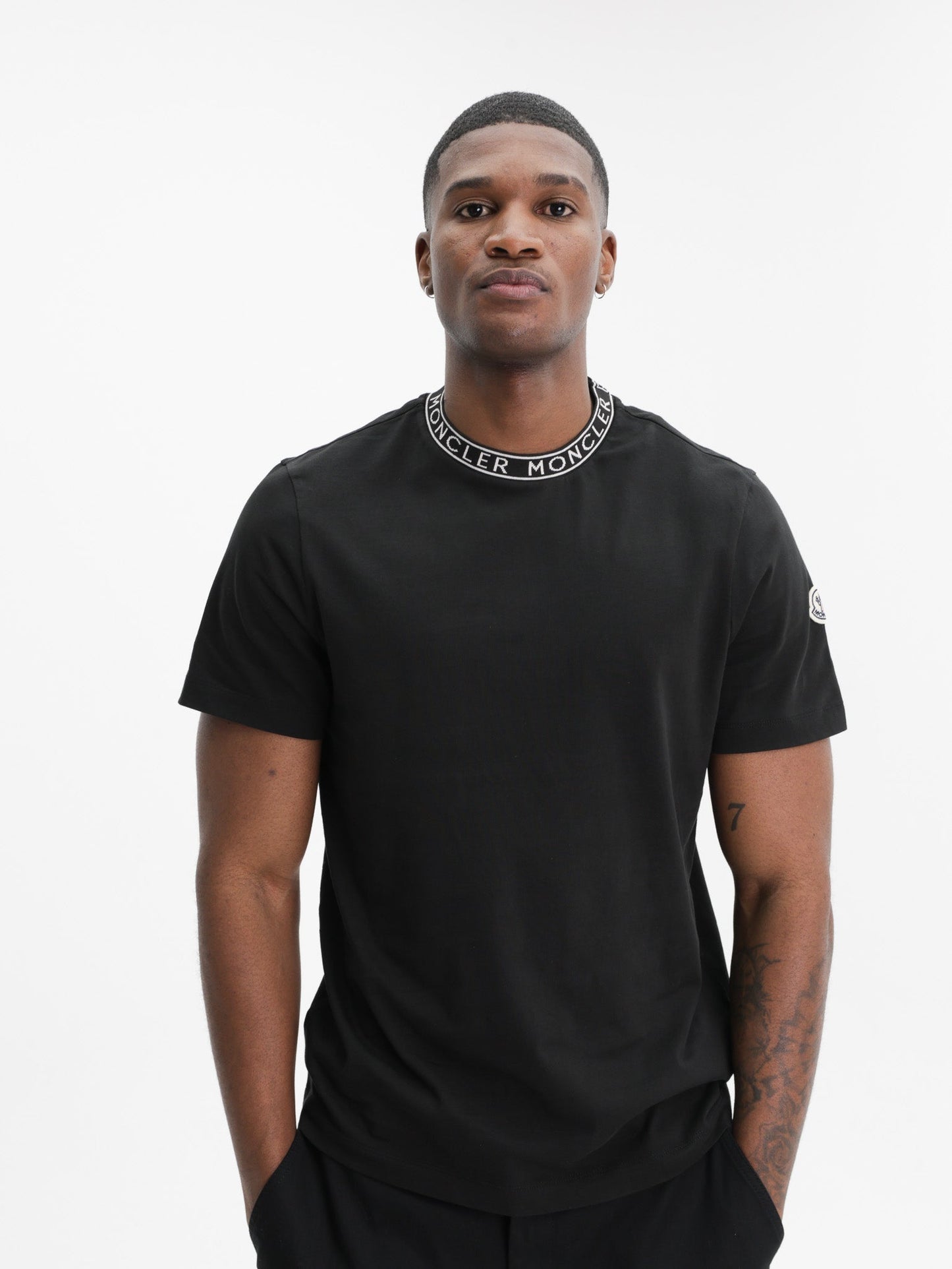 Moncler T-Shirt SS Black