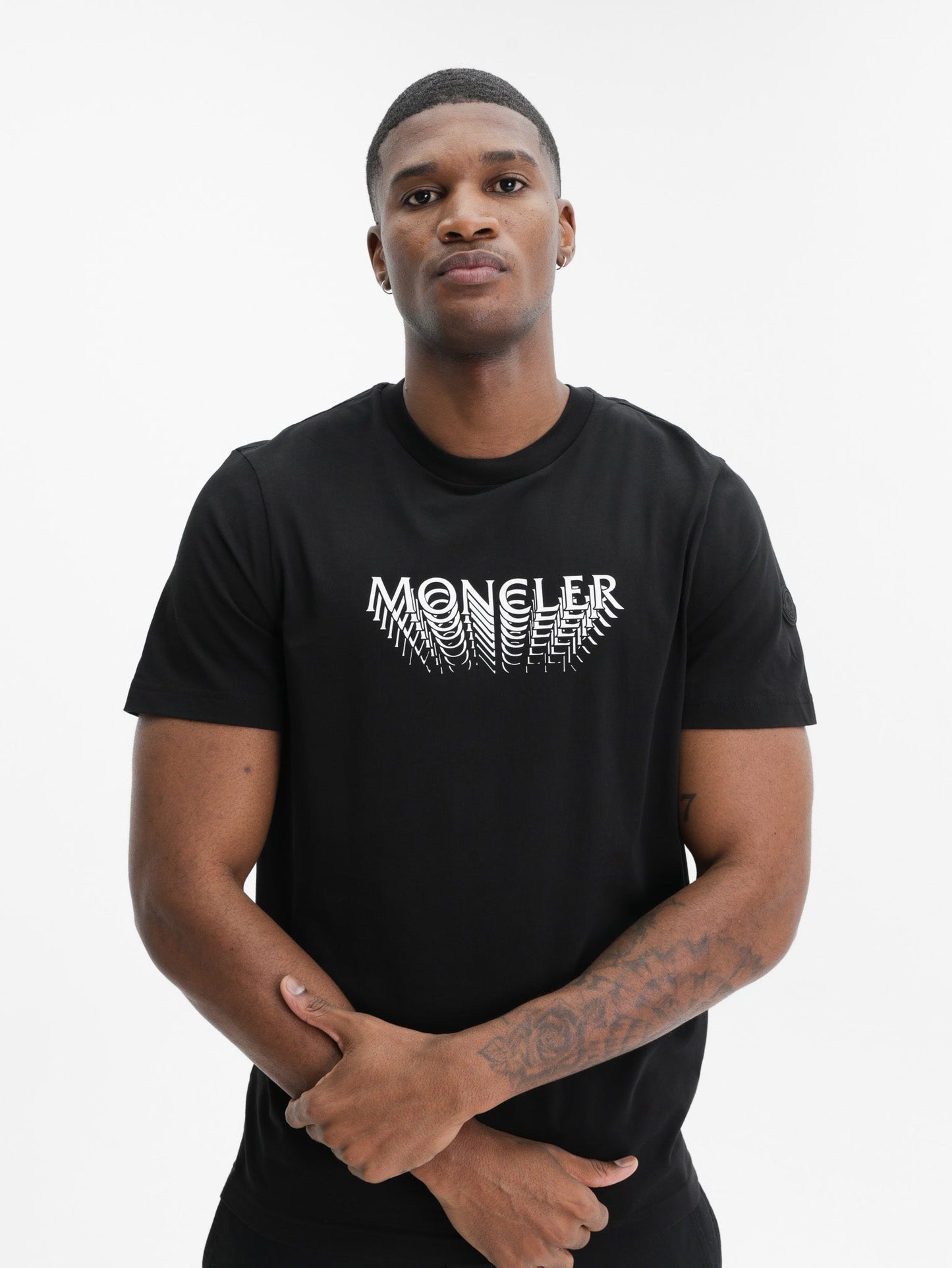 Moncler T-Shirt SS Black