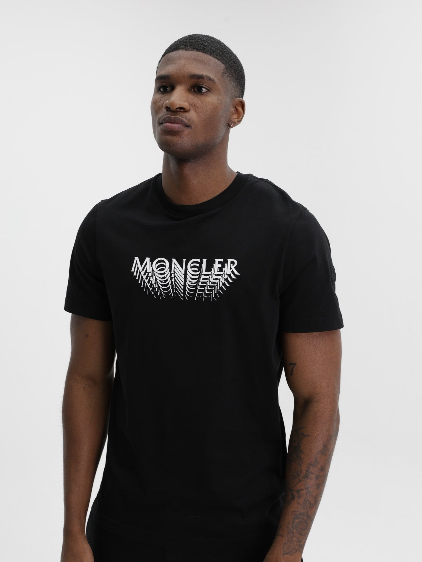 Moncler T-Shirt SS Black