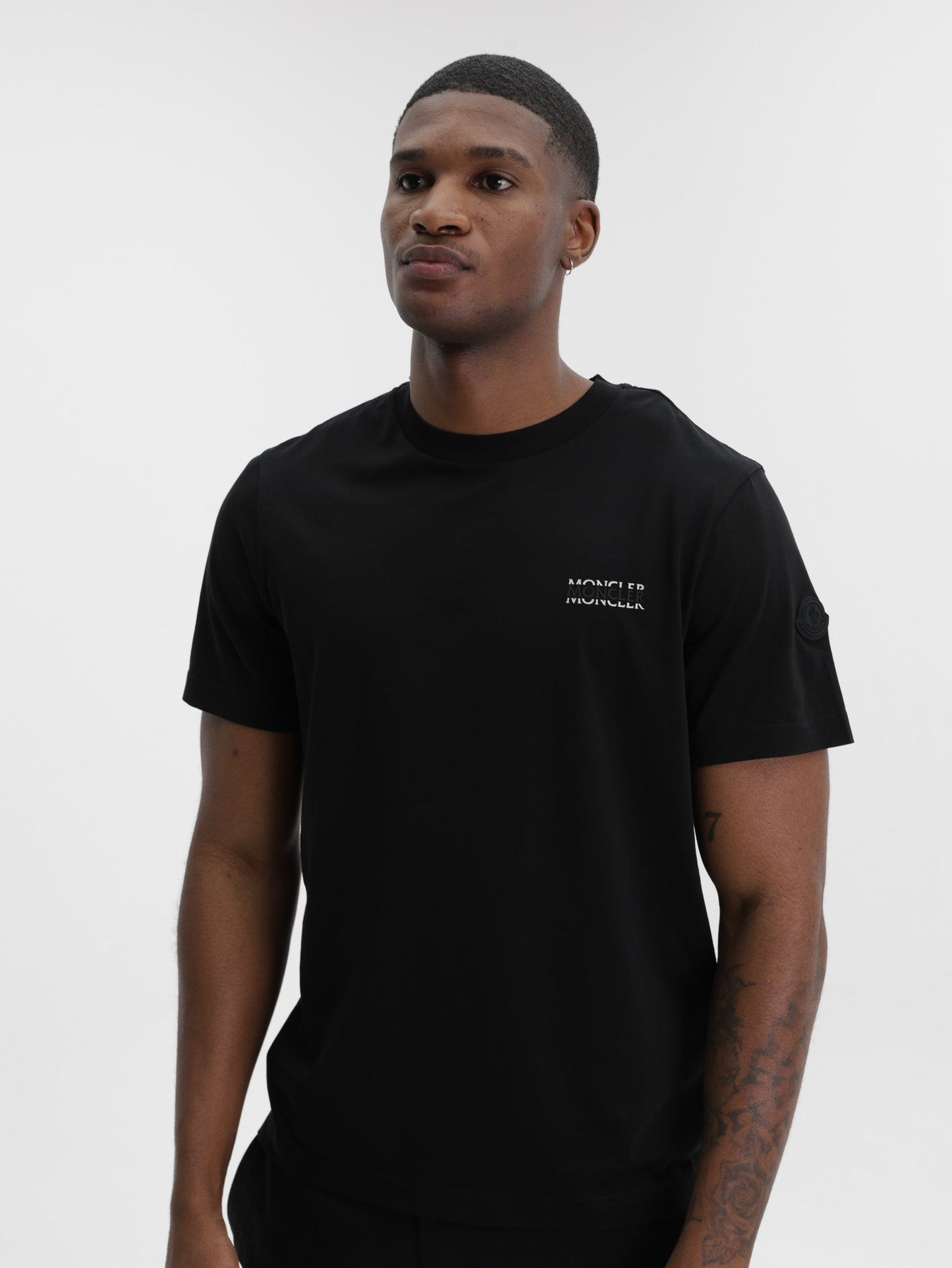 Moncler T-Shirt SS Black