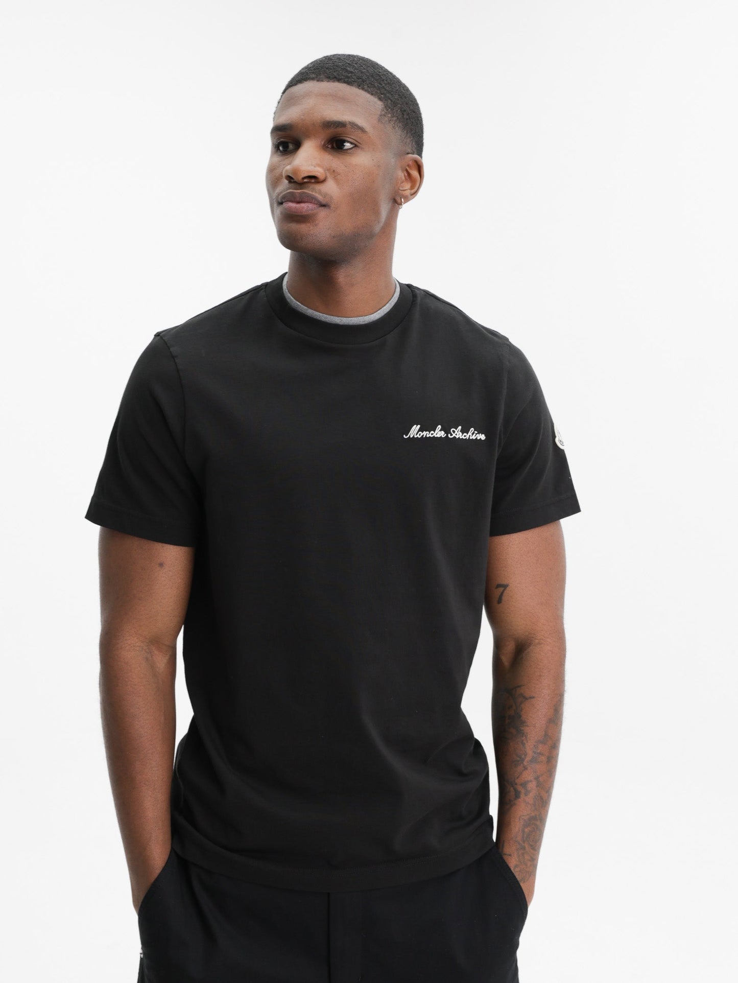 Moncler T-Shirt SS Black