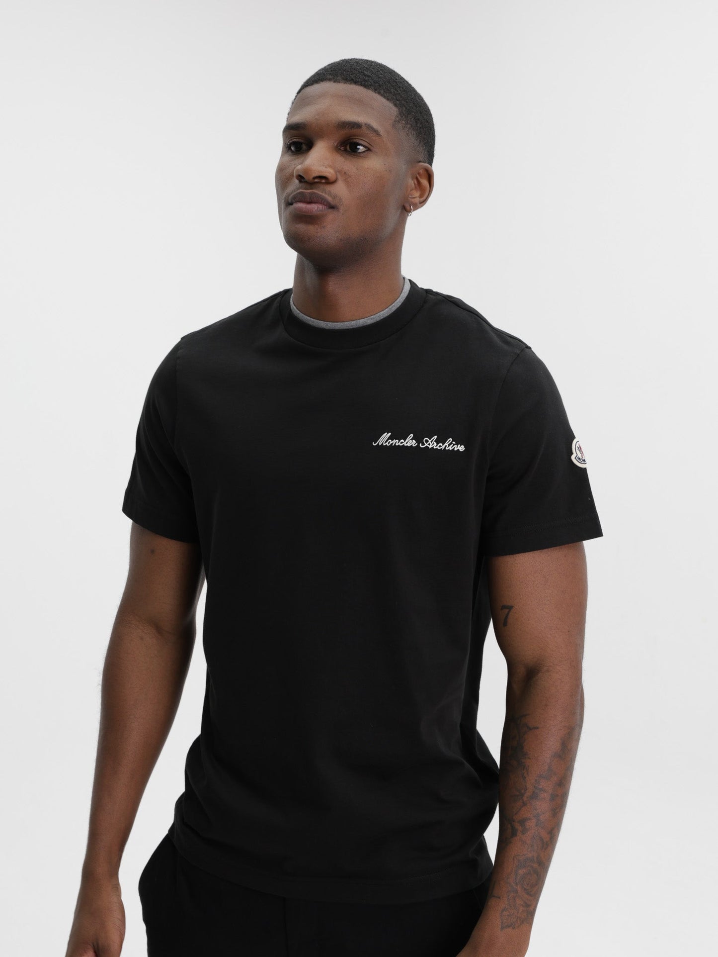 Moncler T-Shirt SS Black