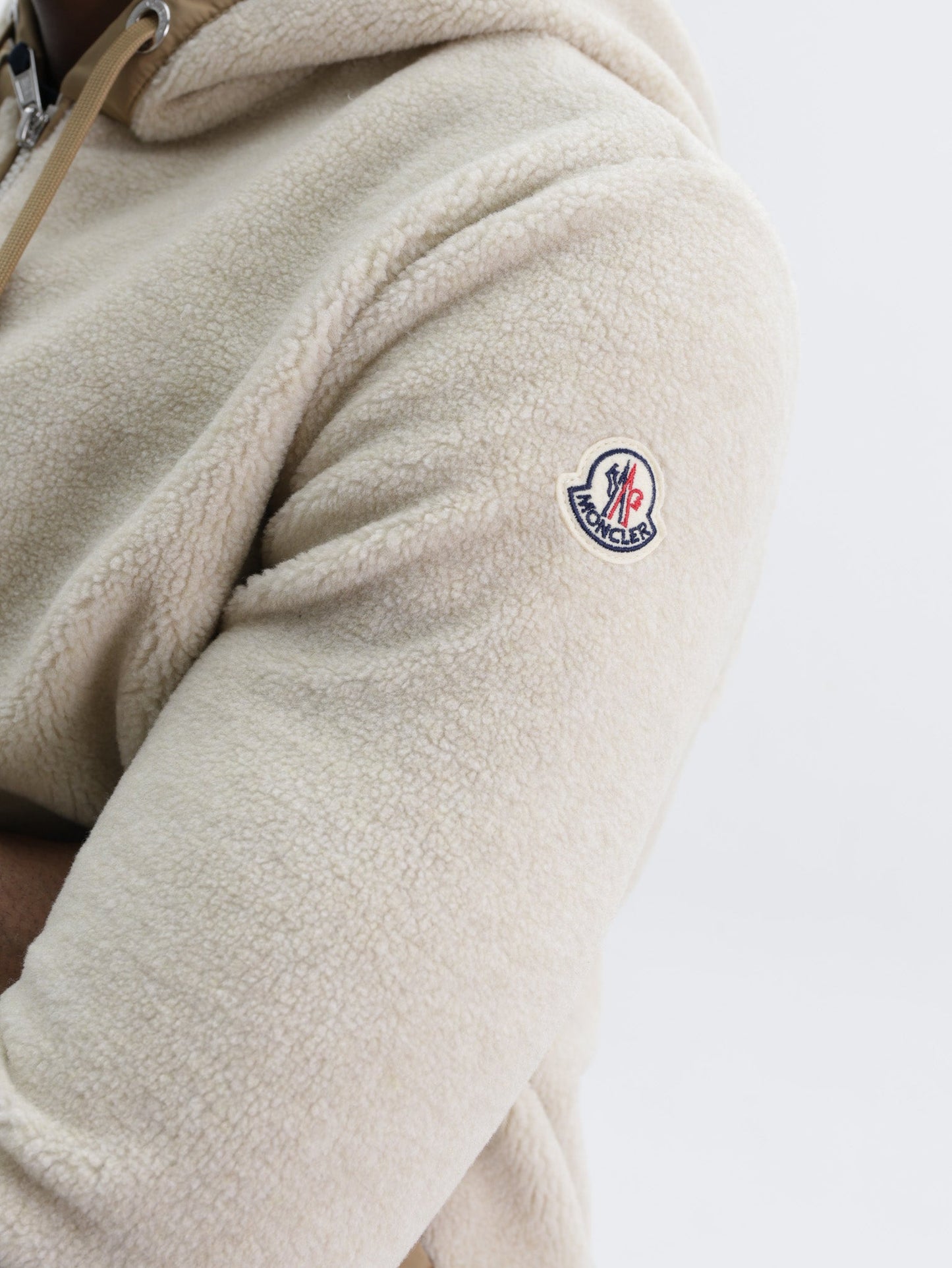 Moncler Cardigan Zip Up Amber Brown