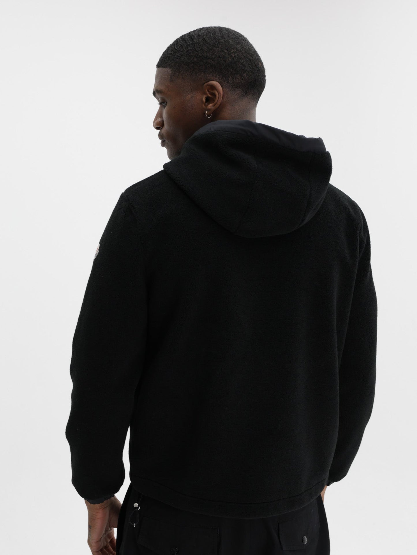 Moncler Cardigan Zip Up Black