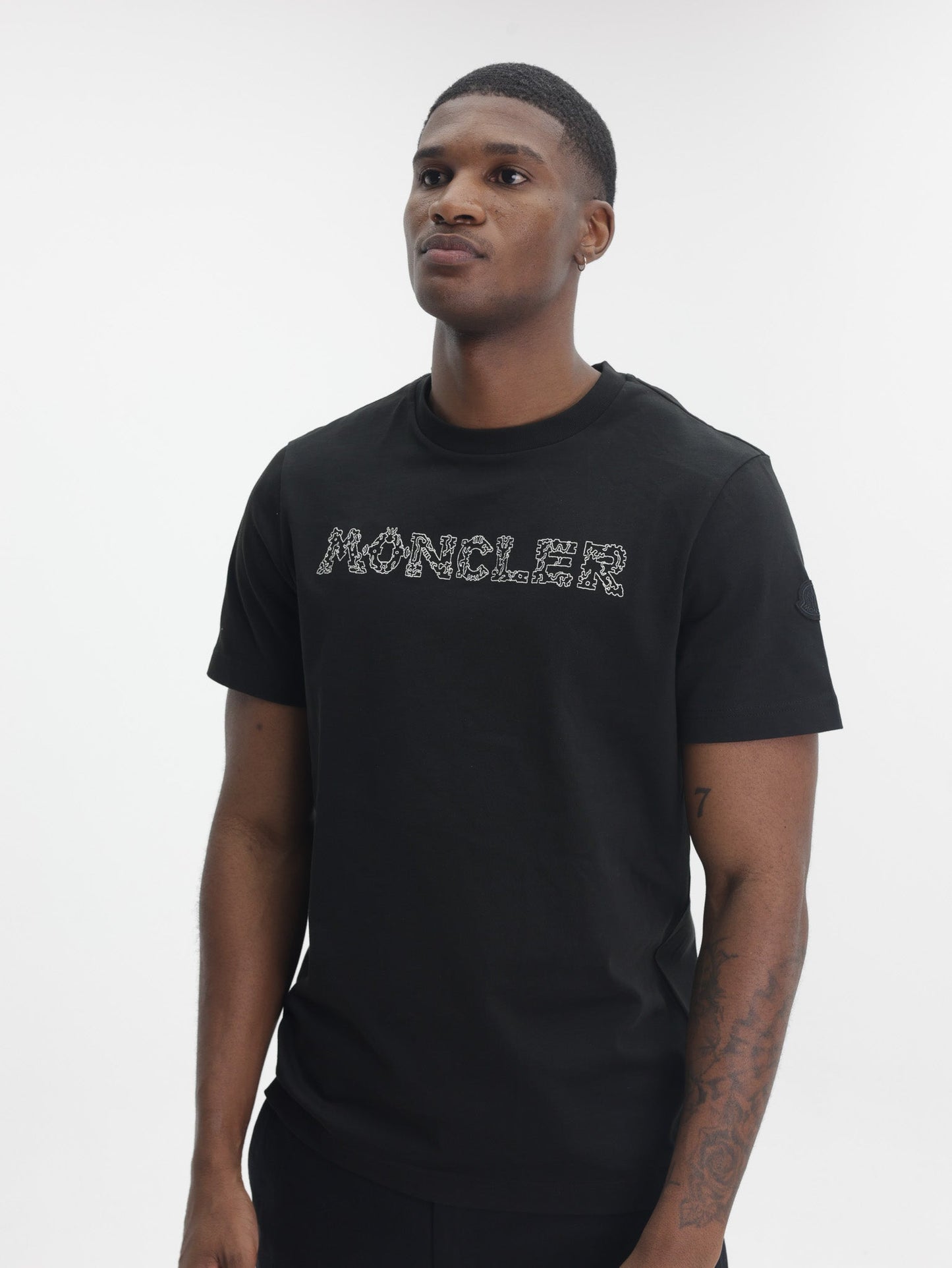 Moncler T-Shirt SS Black