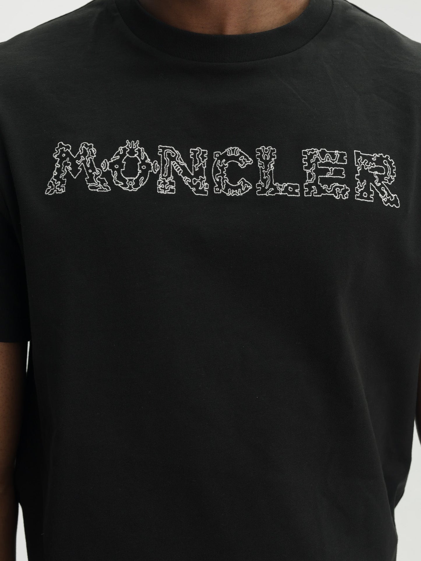 Moncler T-Shirt SS Black
