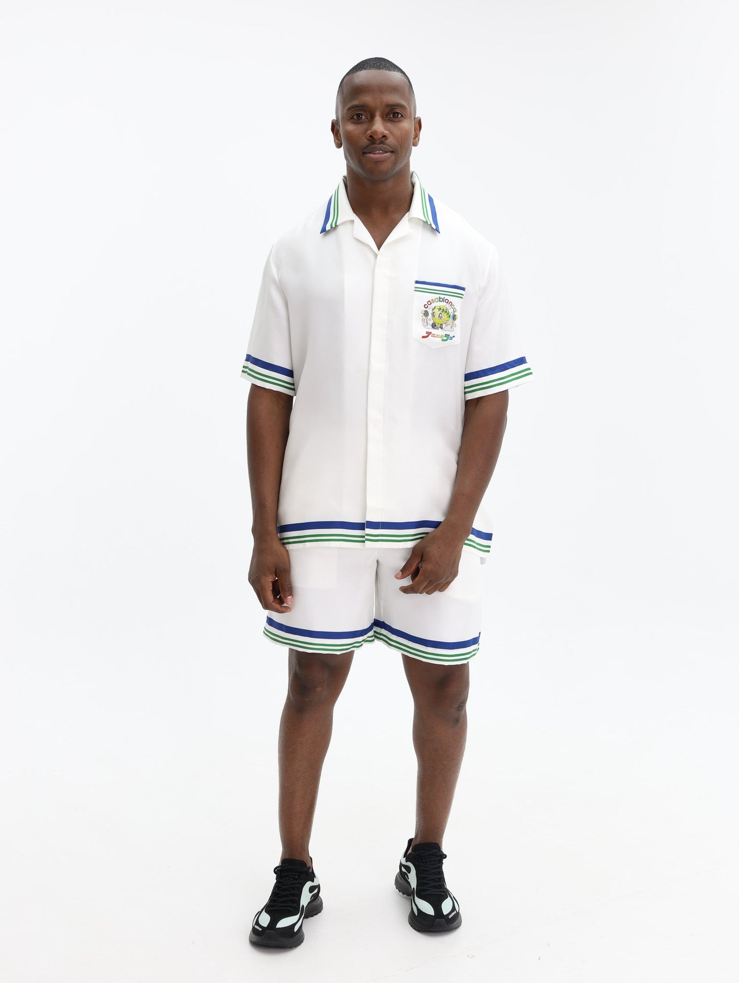 Casablanca Shirt Tennis Mascot Ss White