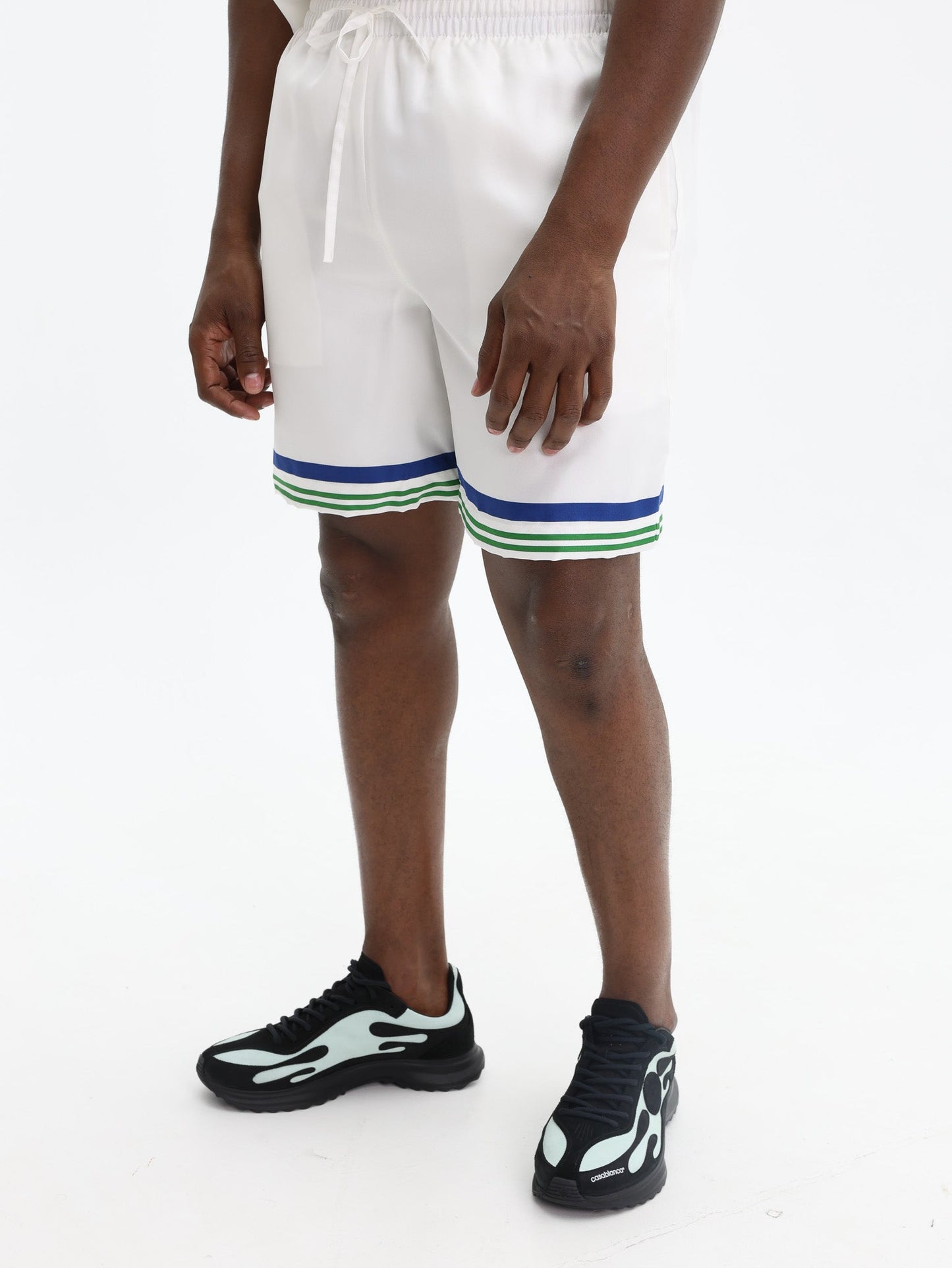 Casablanca Shorts Tennis Club White