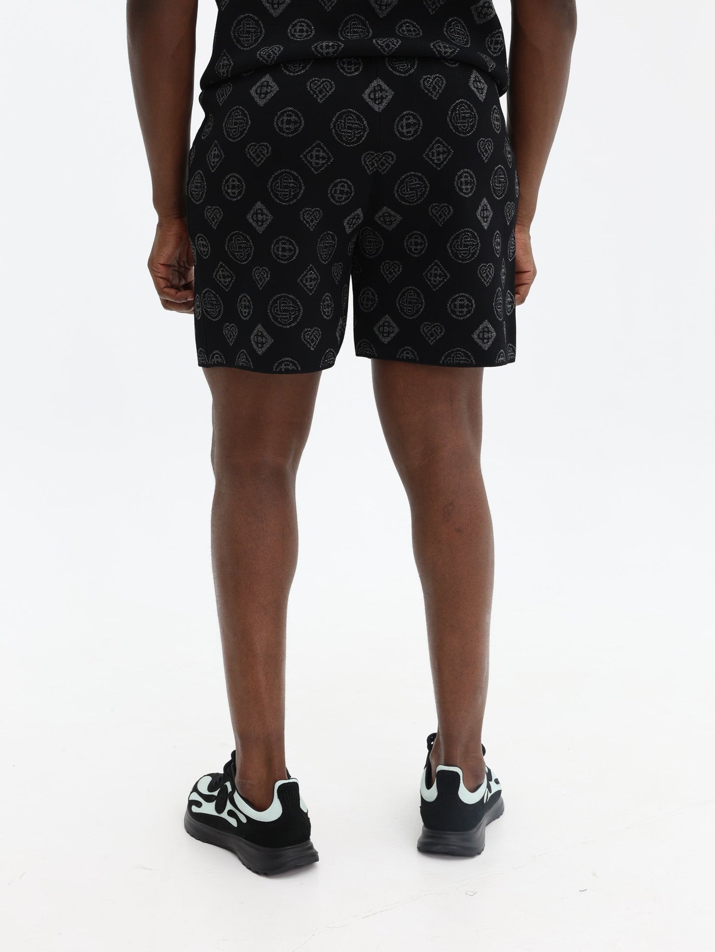 Casablanca Shorts City Jacquard Black