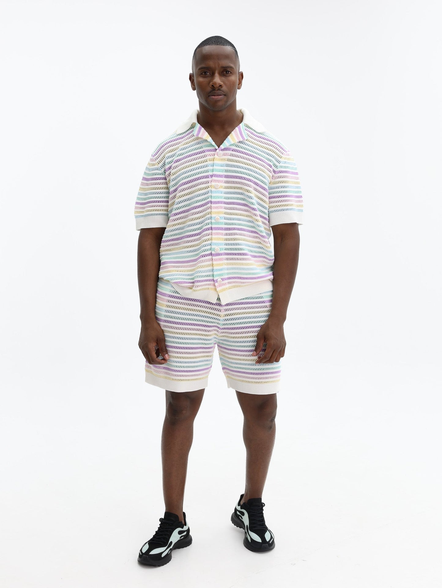 Casablanca Golfer Flower Crochet Multi