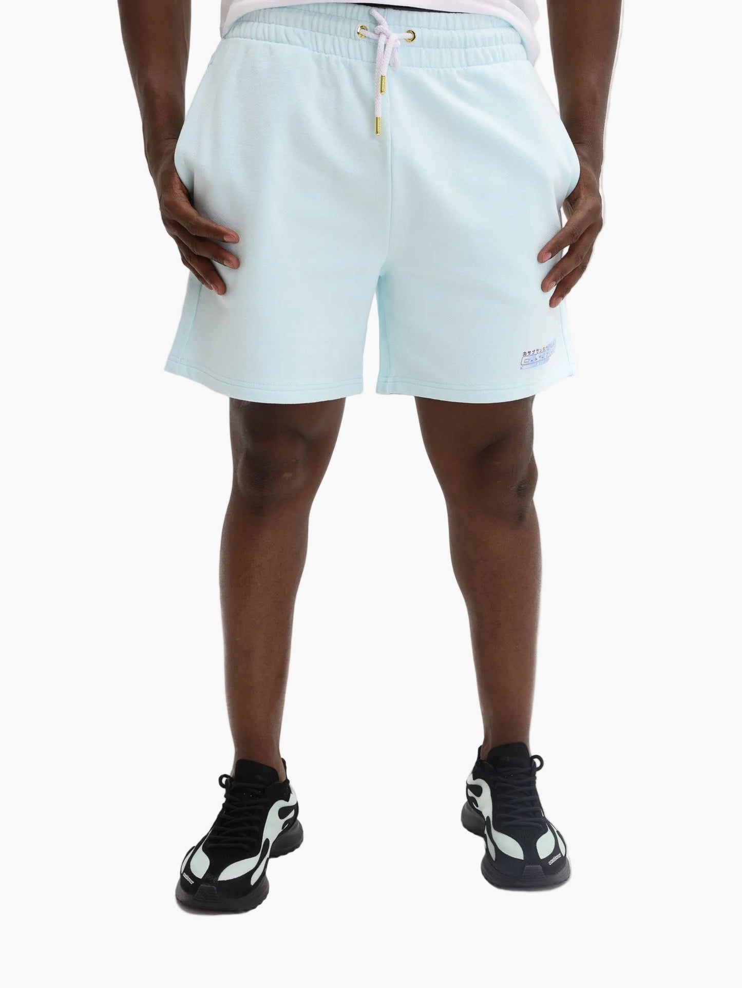 Casablanca Shorts  Manga Tennis Ball Printed Pale Blue