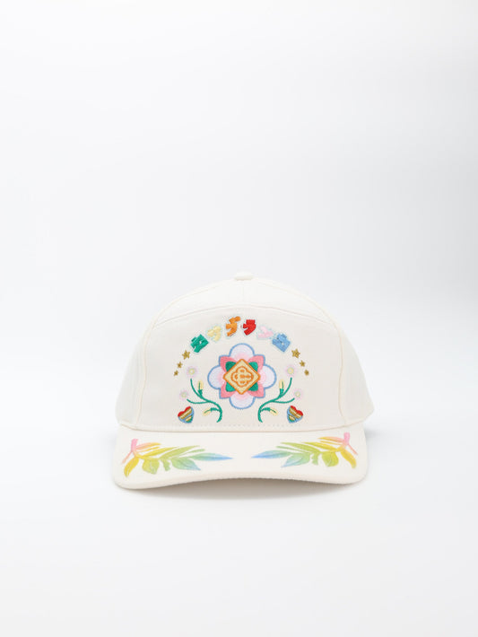 Casablanca Cap Seasonal Gradient Laurel White