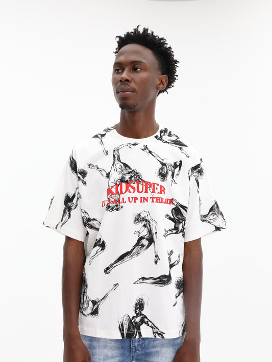 Kidsuper Shirt All Over Print Shirt White