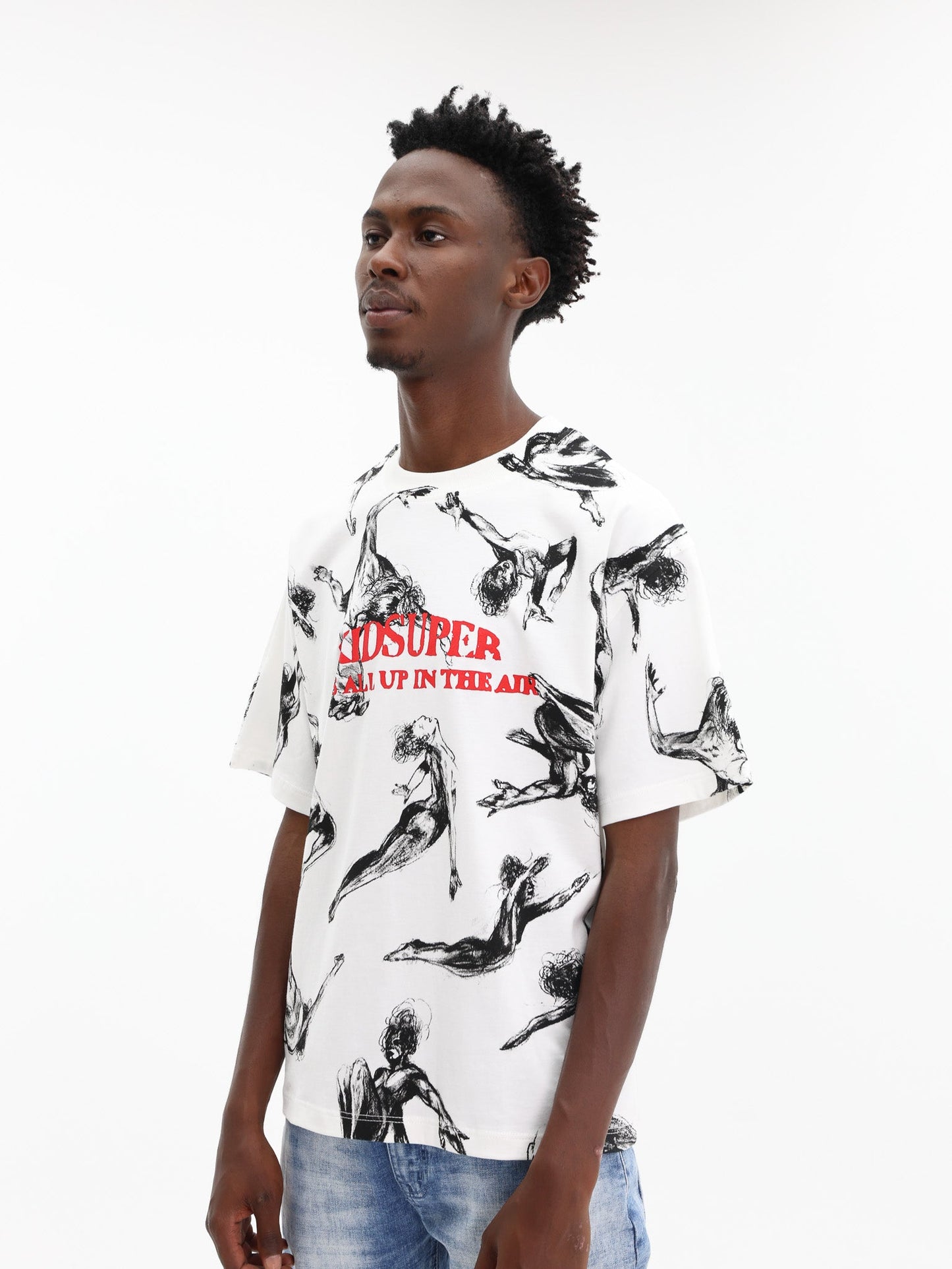 Kidsuper Shirt All Over Print Shirt White