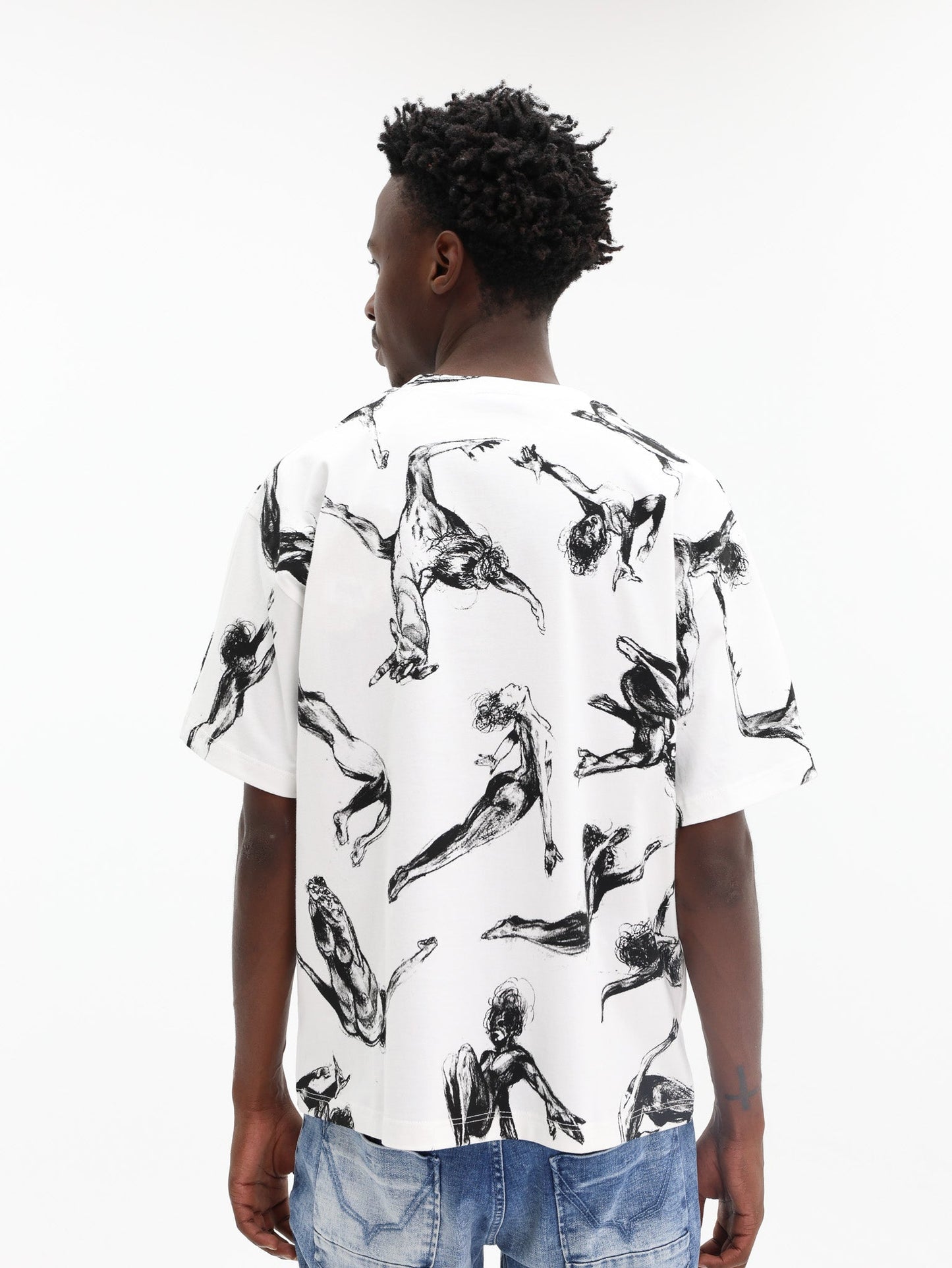 Kidsuper Shirt All Over Print Shirt White
