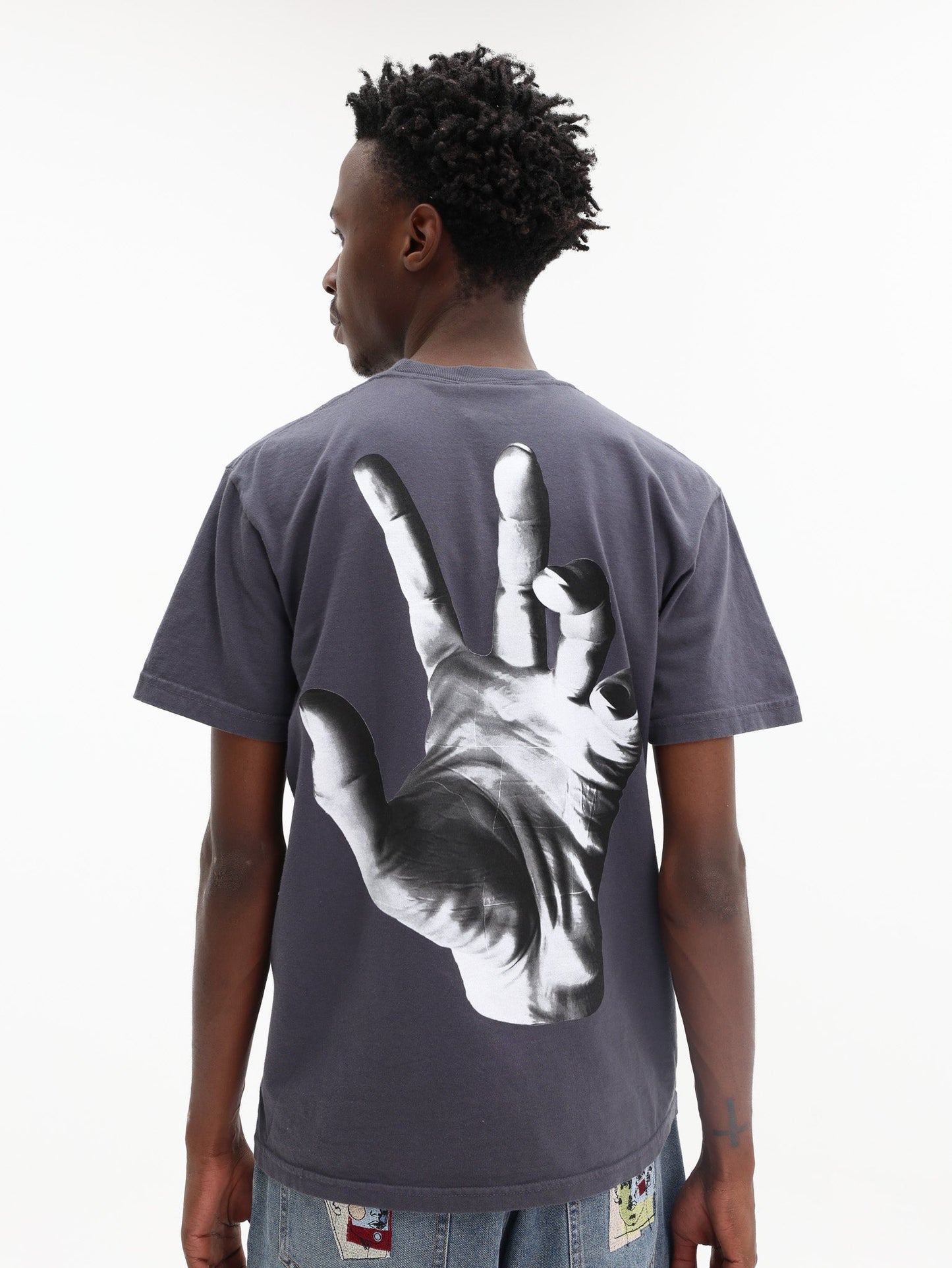 Kidsuper T-Shirt Puppet Hand  Black