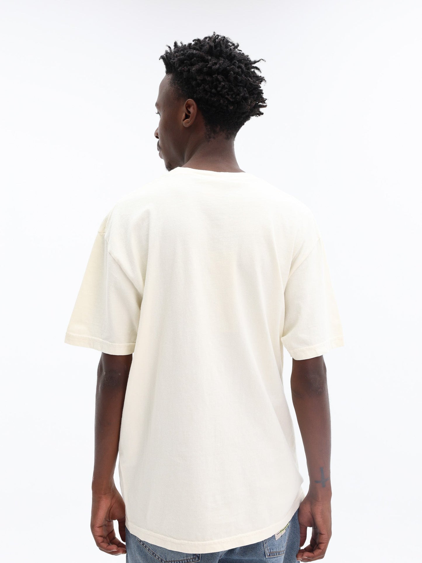 Kidsuper T-Shirt  Inscribed Cream