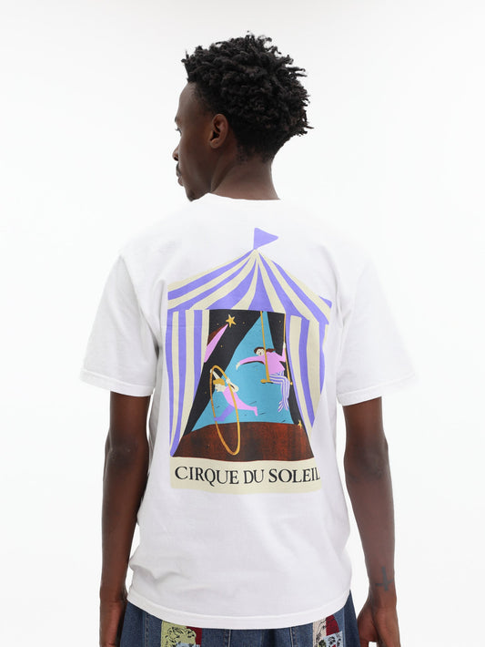 Kidsuper T-Shirt Cirque Du Soleil Flag White