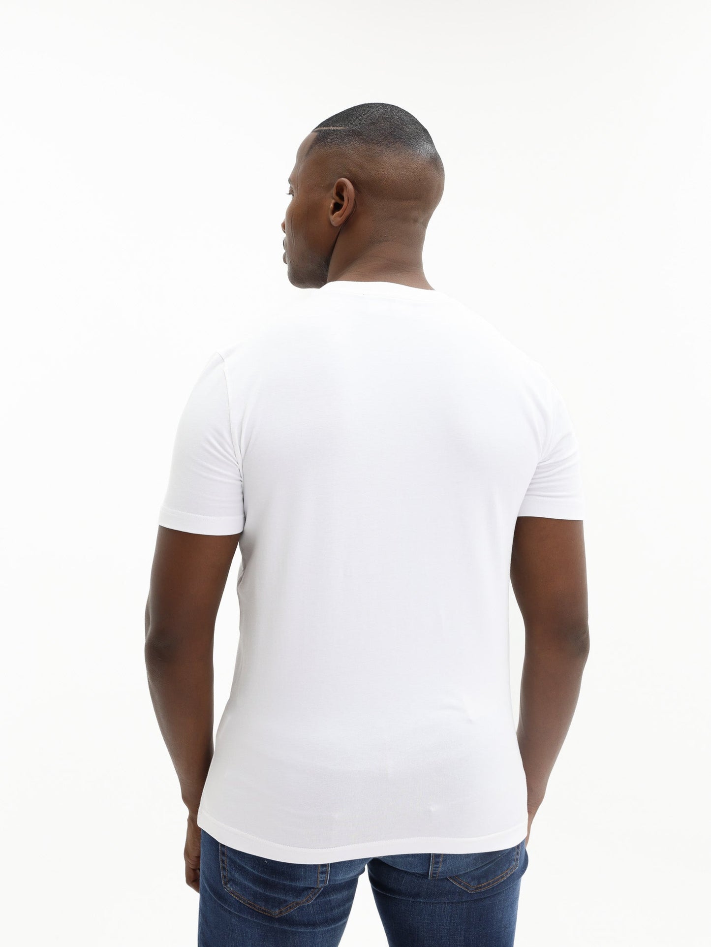 Iceberg T-Shirt Wolf Logo White