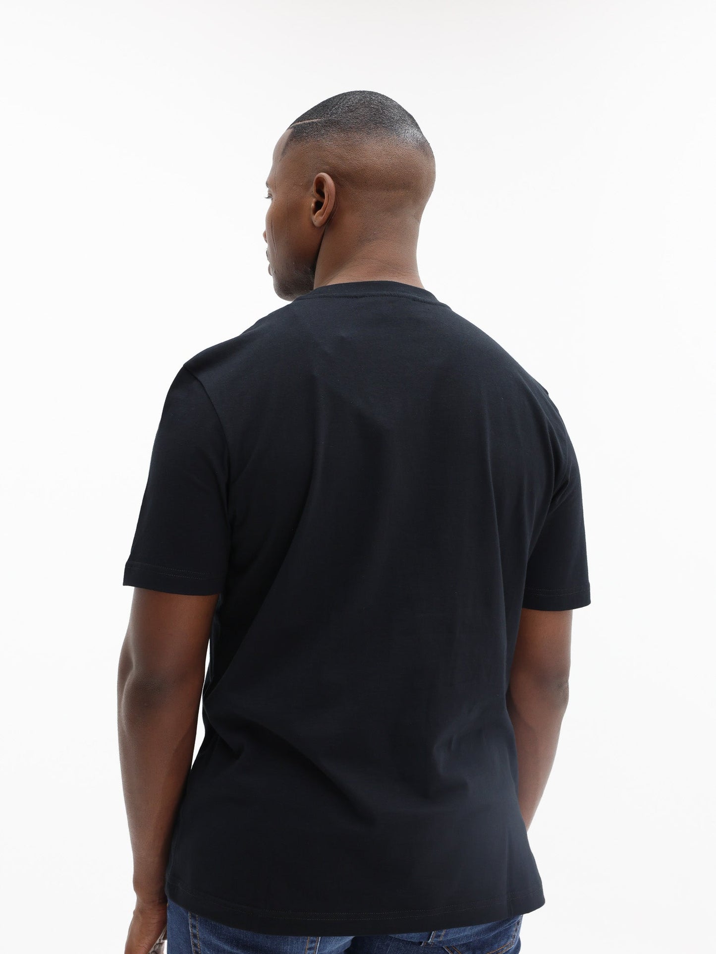 Iceberg T-Shirt Mouth Print Logo Black