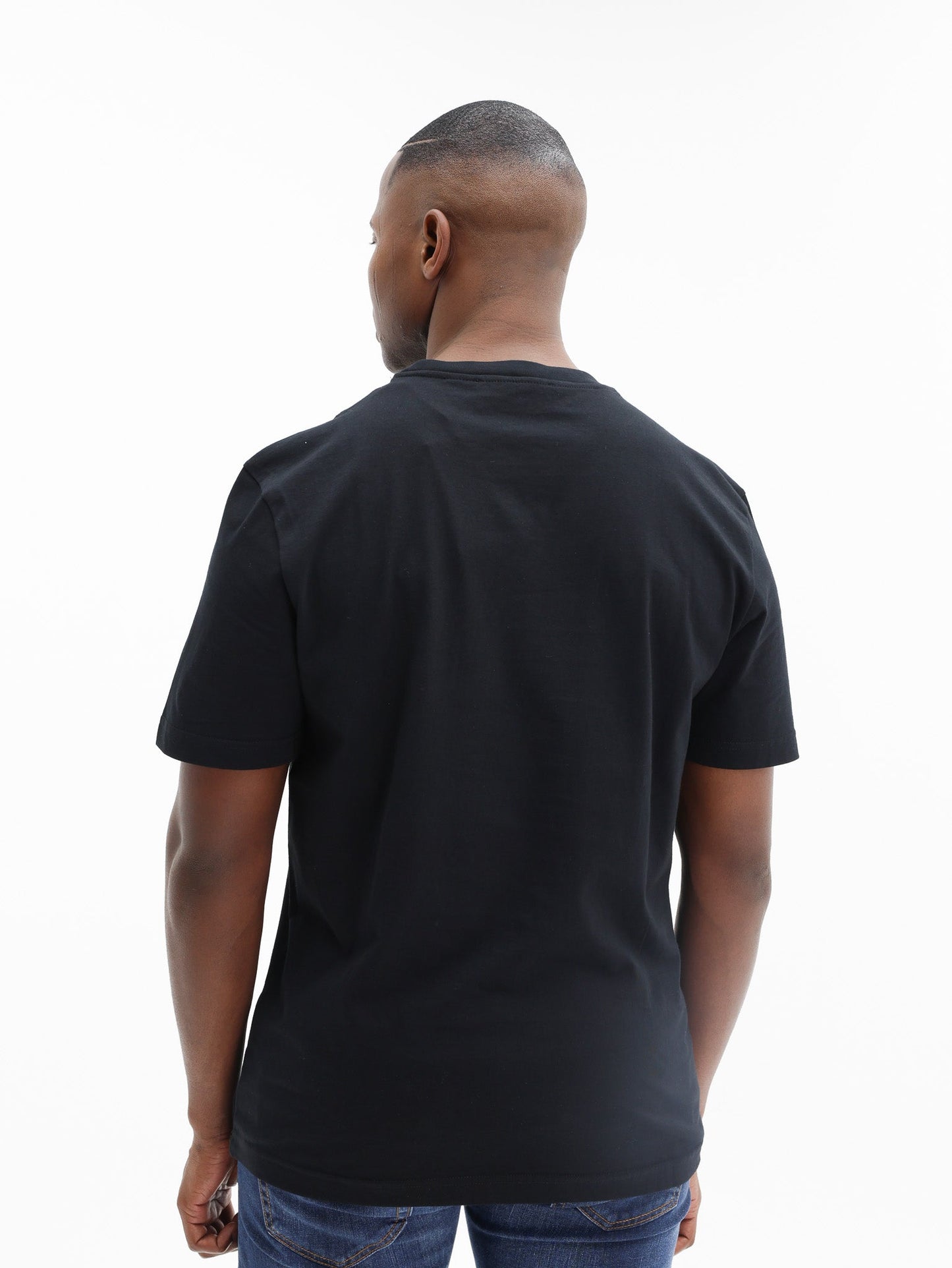 Iceberg T-Shirt 1986 Embroidery Logo Black