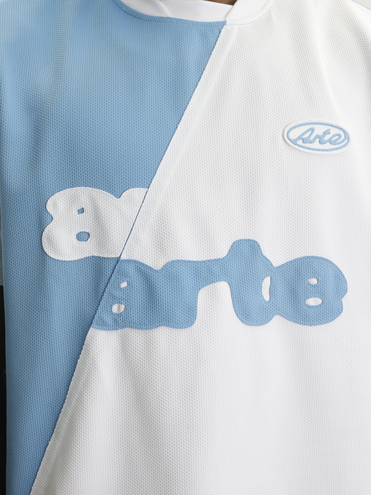 Arte T-Shirt Football Logo Blue/White