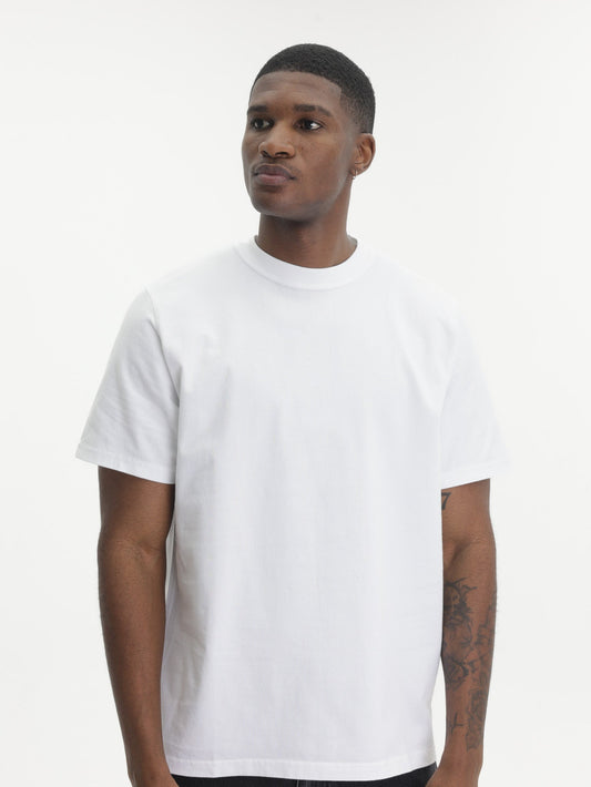 Arte T-Shirt Back Poster Plain White