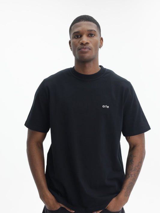 Arte T-Shirt Back Poster Black