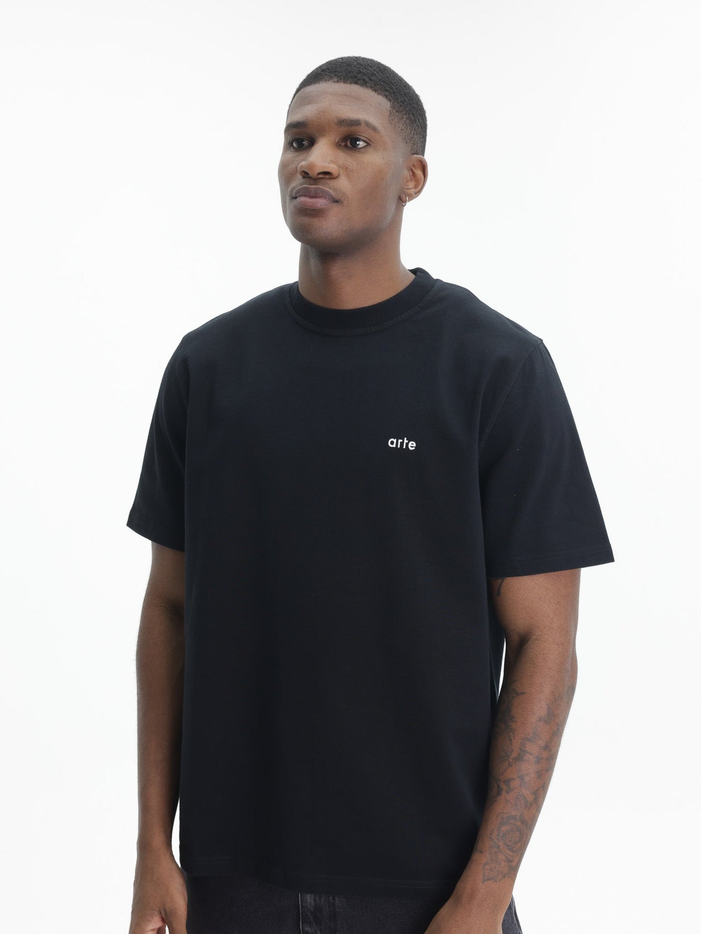 Arte T-Shirt Back Poster Black