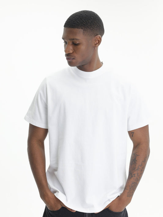 Arte T-Shirt Black Logo Back Print White