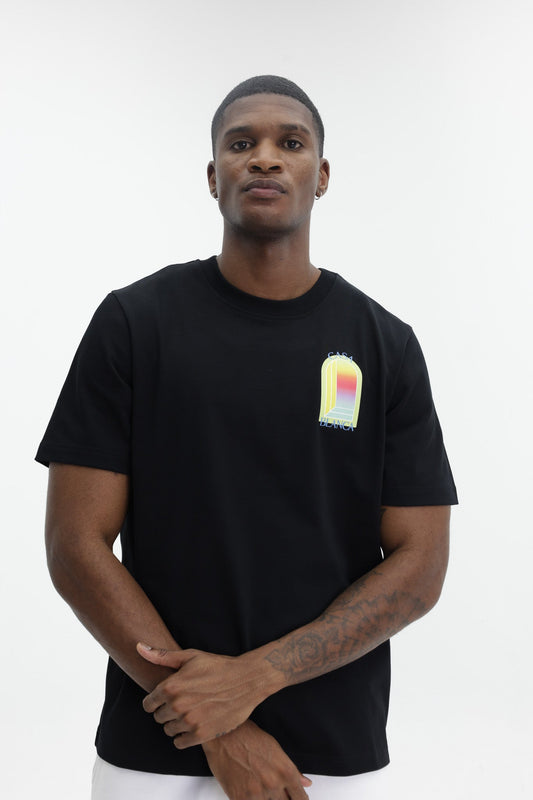 Casablanca L'arche Classic T-Shirt Black
