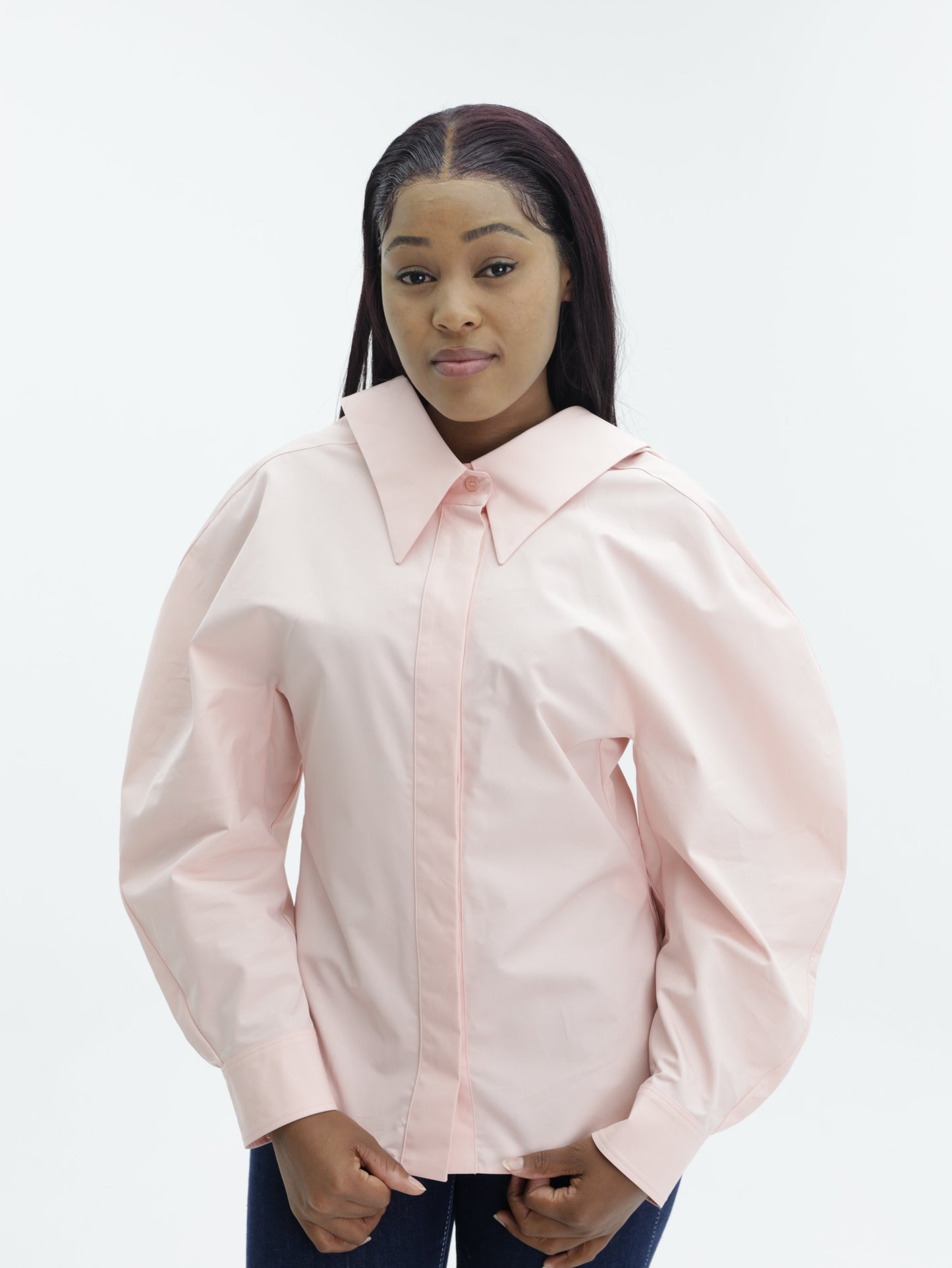 Givenchy Shirt Slashed Pink