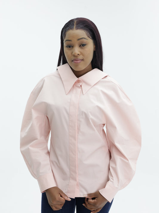 Givenchy Shirt Slashed Pink