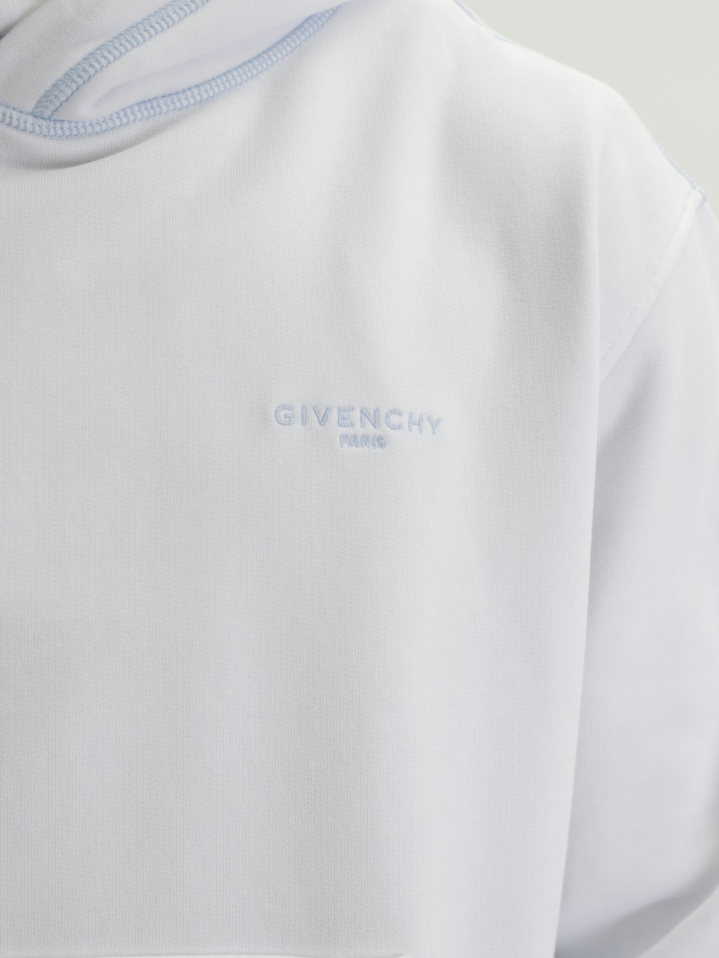 Givenchy Hoodie Couture Seam Logo White