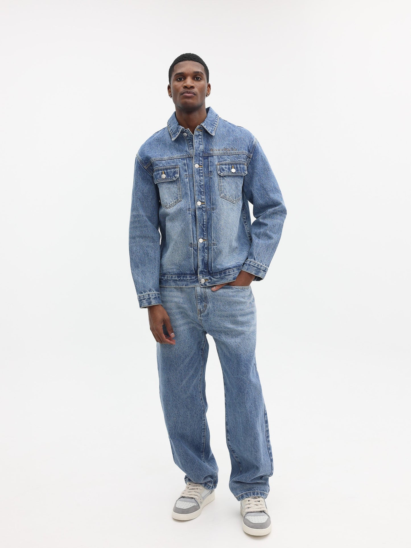 Billionaire Boys Club Astro Denim Pants Mid Wash Blue
