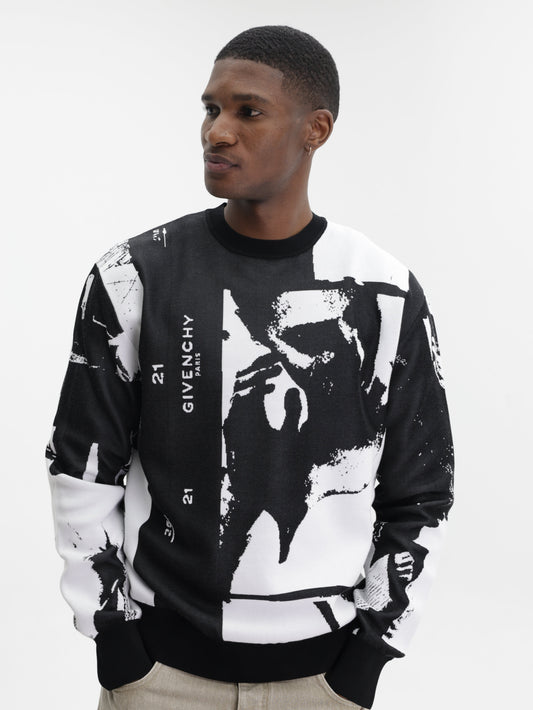 Givenchy Sweater Knitwear Black/White