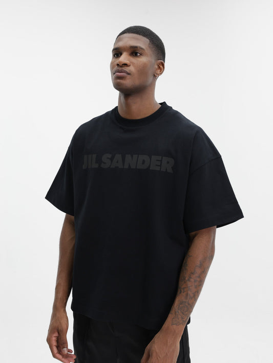 Jil Sander Logo T-Shirt Black