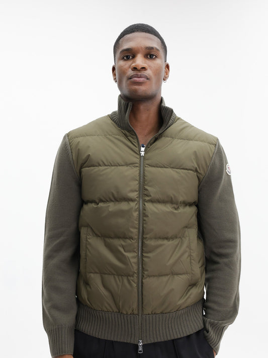 Moncler Jacket Cardigan Brown